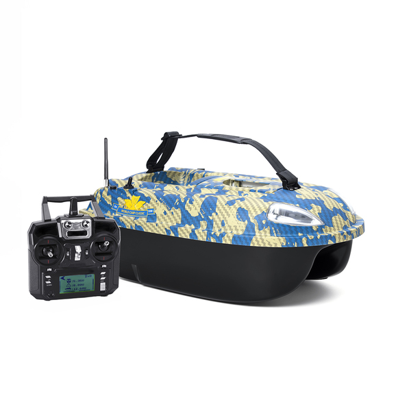 Bateau amorceur BearCreeks Navitec Pro Baitboat Lithium 5.8GHz Camou   GPS-Autopilot