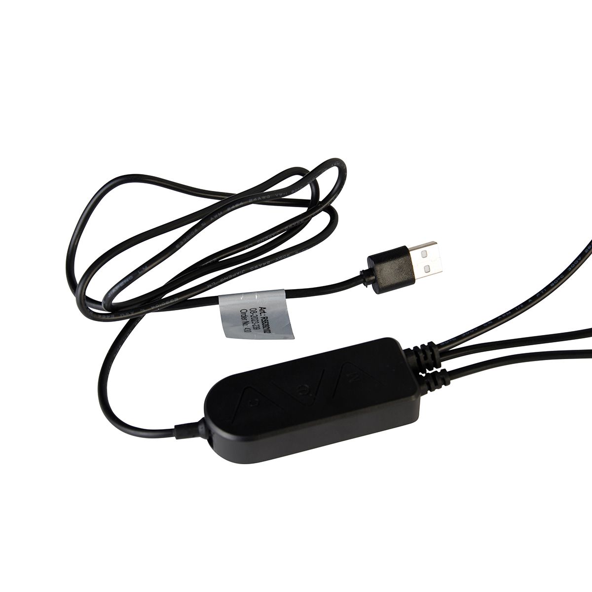 Tafellamp zwart incl. LED met afstandsbediening en RGB - Arnold