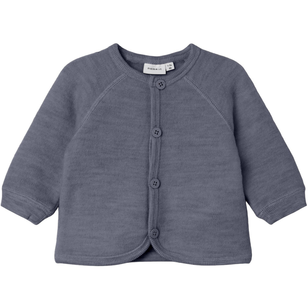 Køb Name It Folkstone Gray Nbmwmino Uld Bru Ls Card