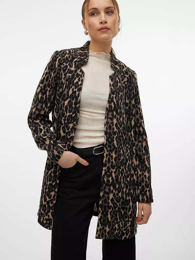 VERO MODA Jacke VMBRUSHEDKATRINELEO  camel