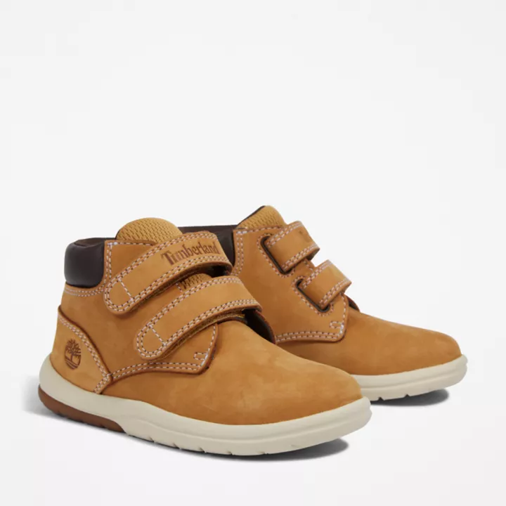 Bota infantil Toddle Tracks na cor amarela