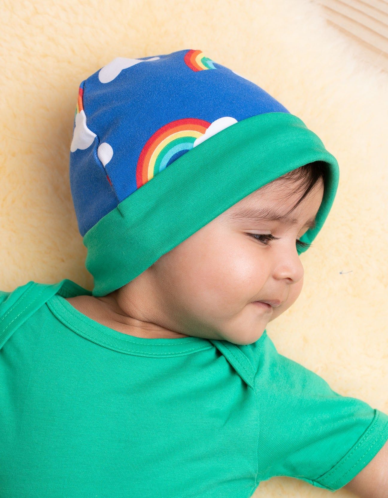 Toby Tiger Geschenkset   Regenbogen-Applikation