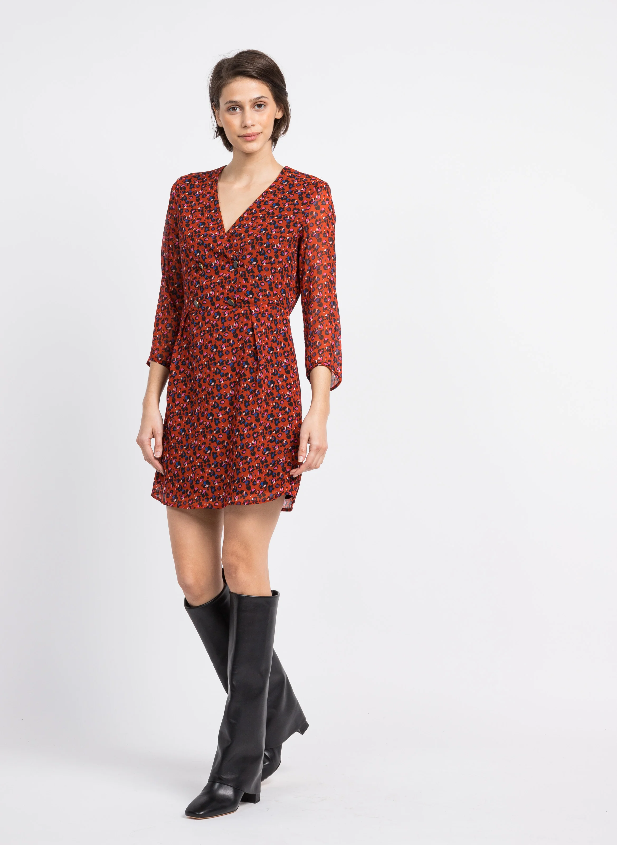 NOLAN - Bottes en cuir de veau| Noir