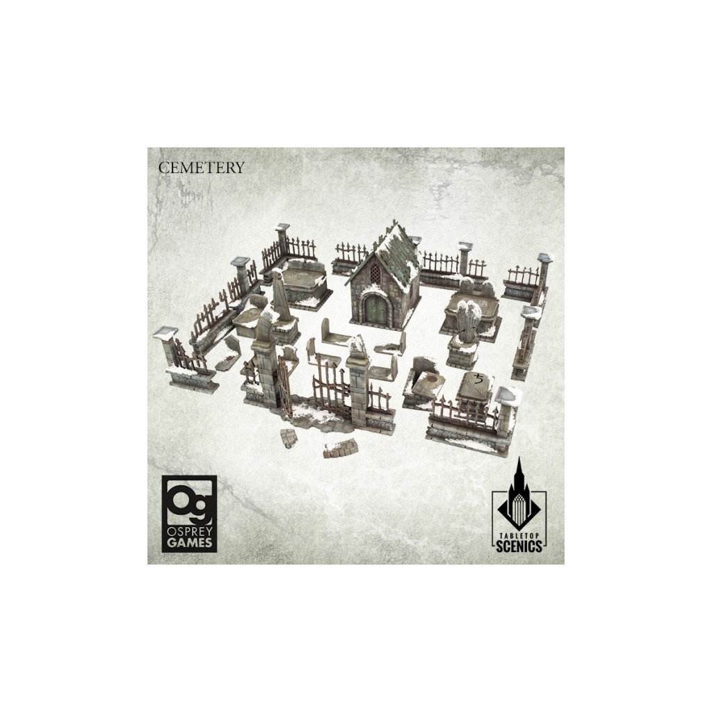 Décors Officiels Frostgrave - Cemetery