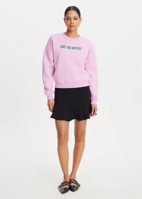 Sweater Matcha paars (LAV)
