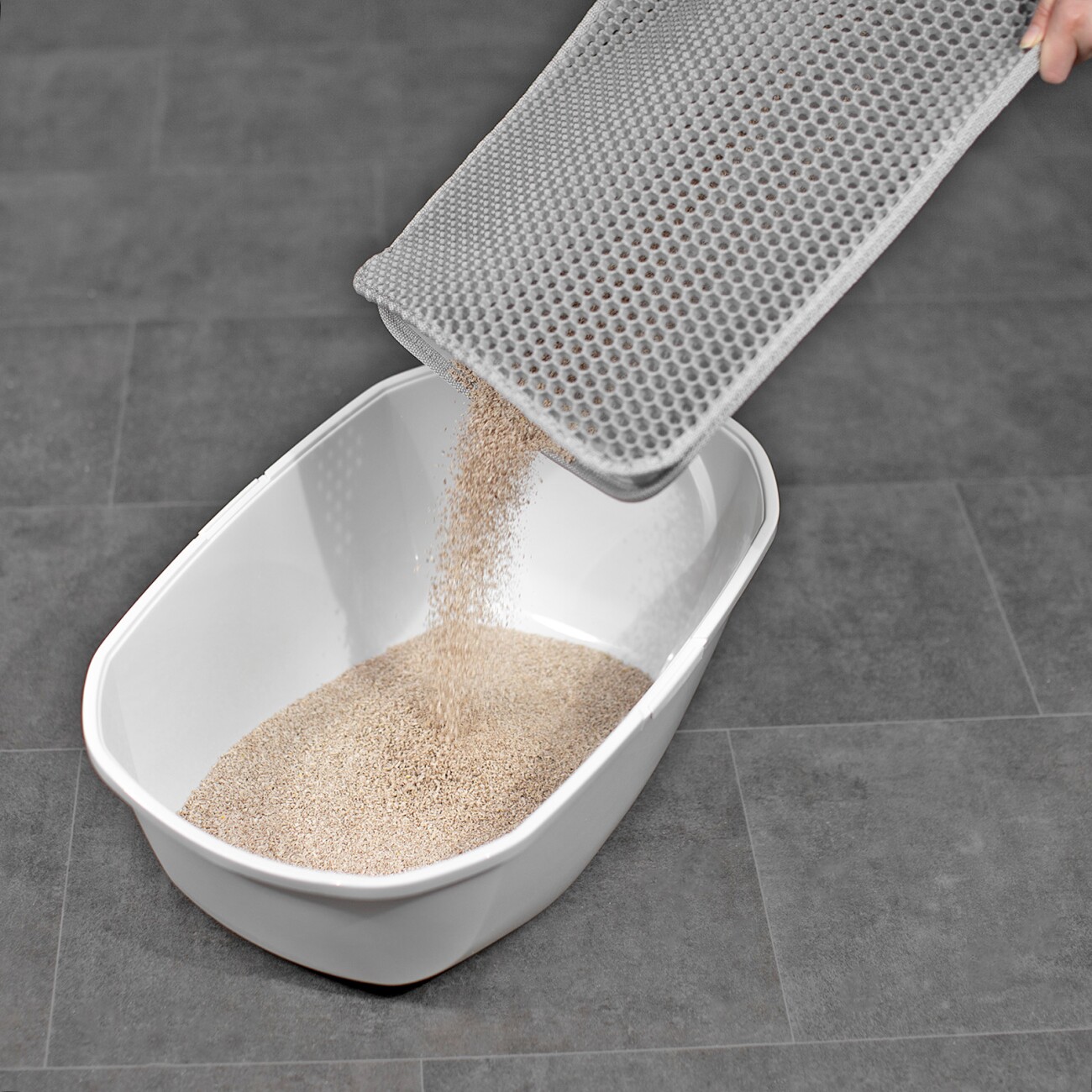 Lionto doppellagige Katzenstreu-Matte S