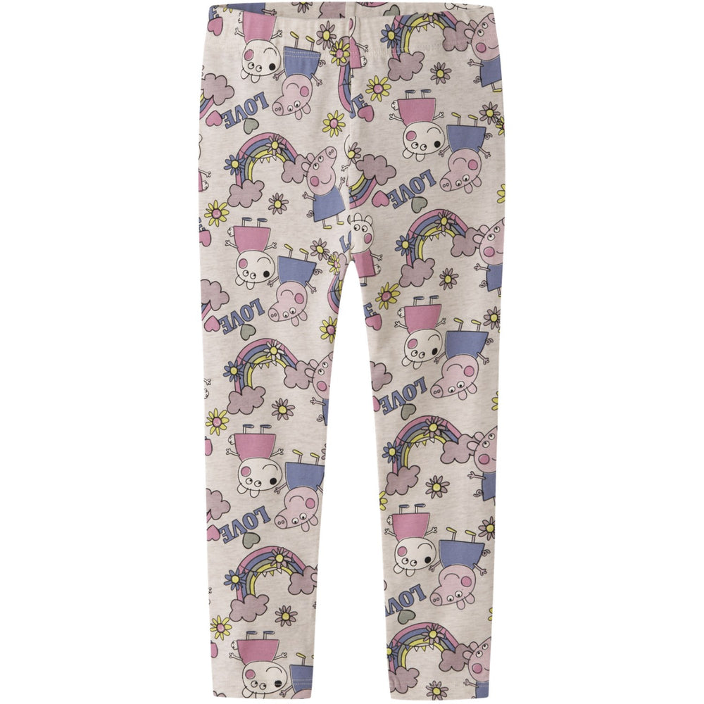 Køb Name It Peyote Melange Nmfdarsy Peppa Leggings Cplg