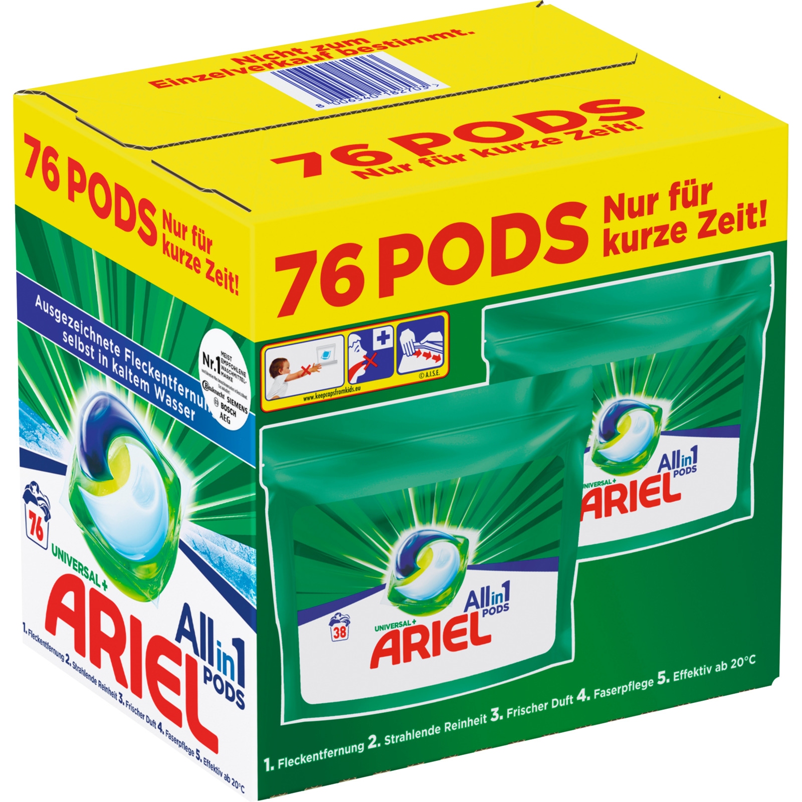 Ariel Pods All-in1 Universal 2x38WG