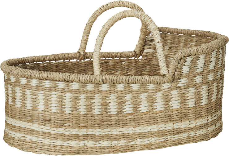 Cam Cam Copenhagen DOLL'S MOSES BASKET Natural