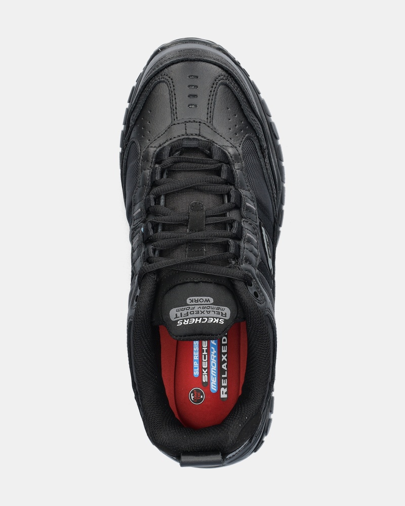 Skechers Work Soft Stride Lage sneakers  - zwart