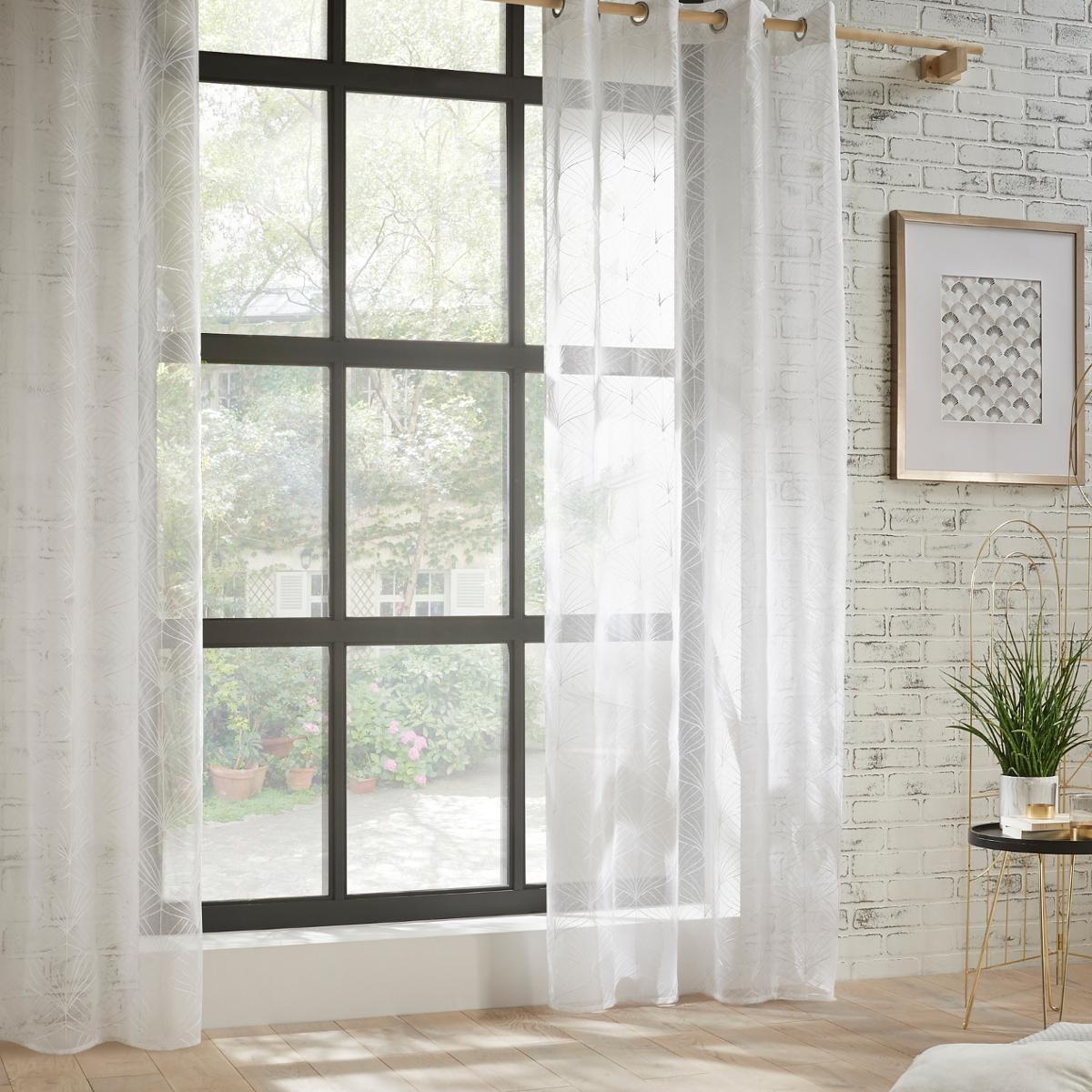 VOILAGE BRODE MIA BLANC 140X240CM