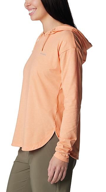COLUMBIA - T-SHIRT ML UV SUN TRECK EU HOODED PULLOVER W