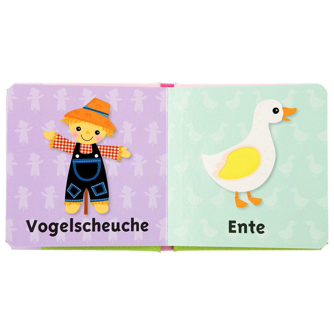 Topomini Baby Fühlbuch Mein erster Bauernhof helllila / bunt