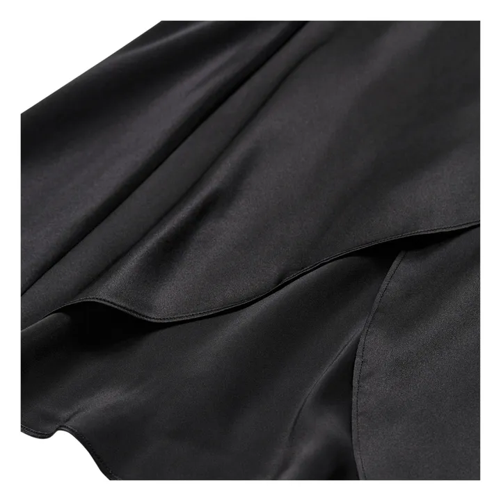 The Garment Jupe Catania Soie | Noir
