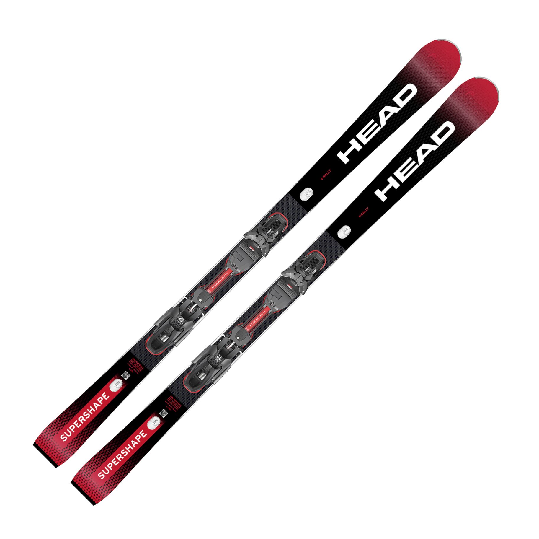 Head Supershape e-Rally 2024/25 - 156 Head PRD 12 GW black (DIN 4-12)
