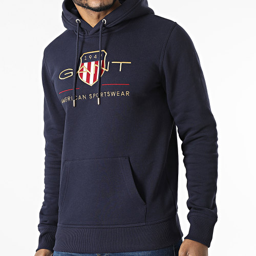 Sweat Capuche Archive Shield 2047056 Bleu Marine