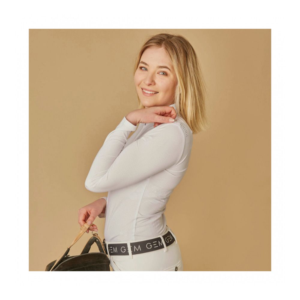 Gem TWIST - Polo de concours Femme blanc