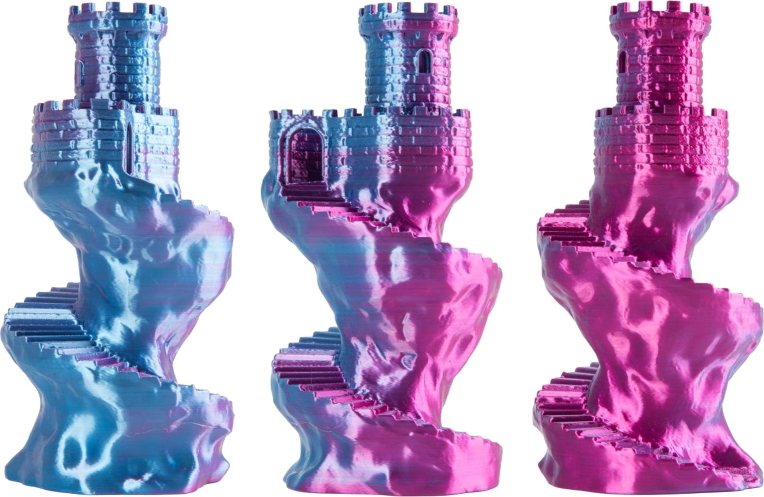 Spectrum  ReFill PLA Magic Silk Aurora Bloom, 1,75 mm / 1000 g    ReFill PLA mit seidigem Finish in Aurora Bloom