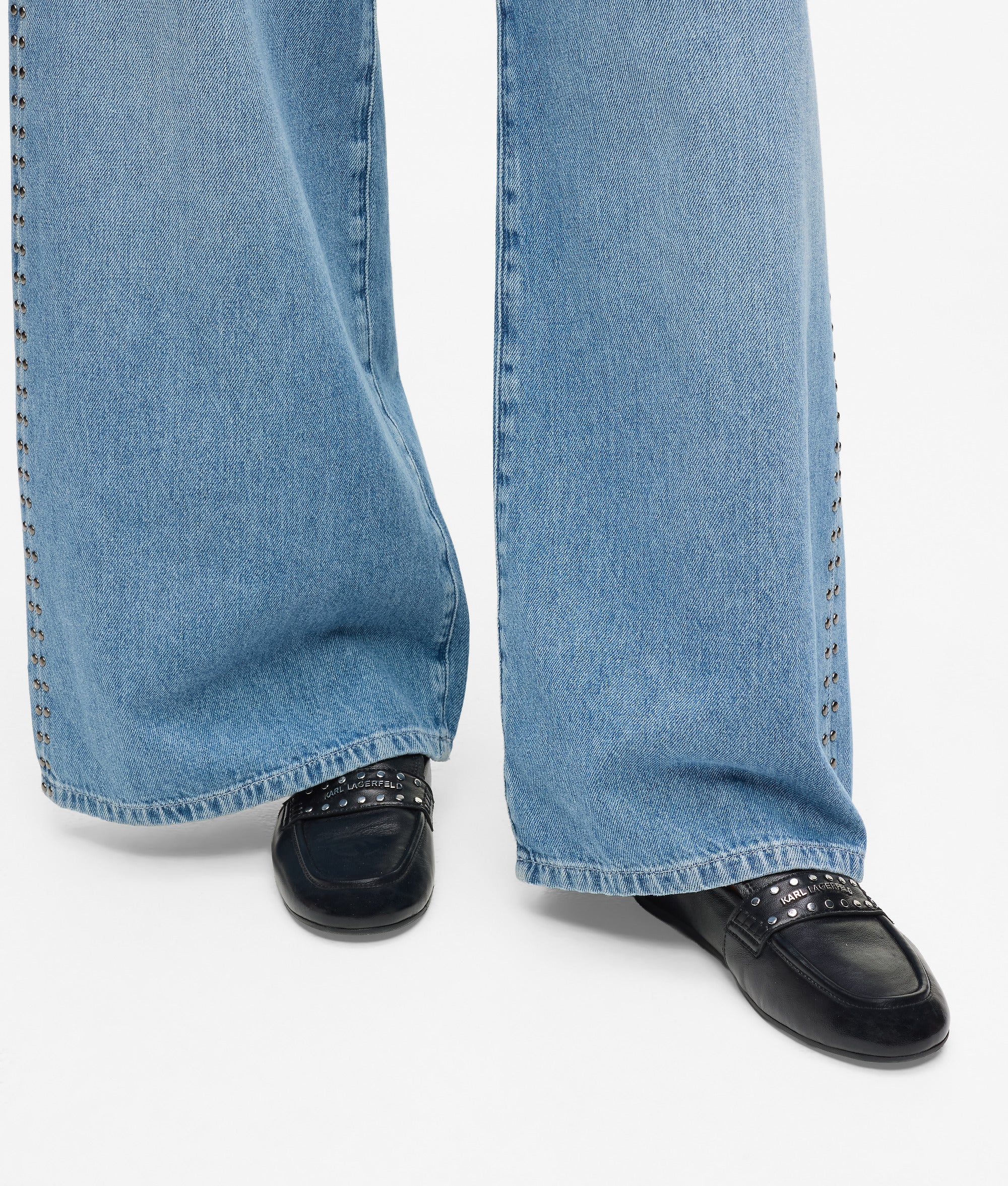 Marlee loafers met studs