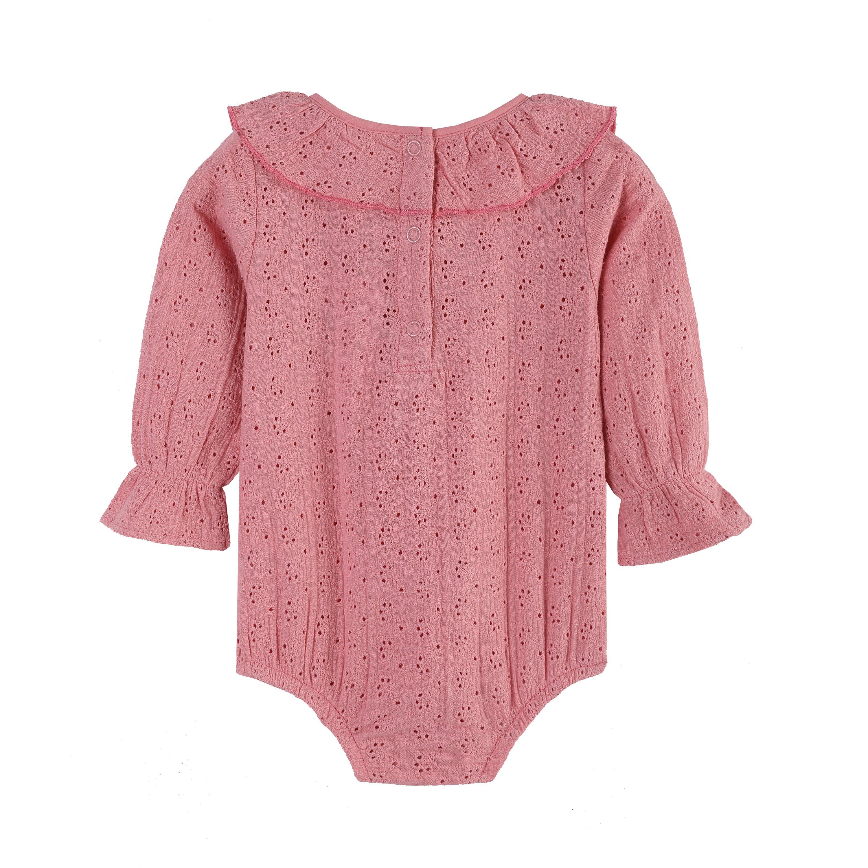 Hello World Studio Baby Girl Broderie Body and Headband