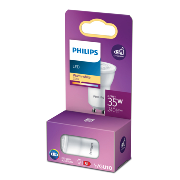Philips LED spot GU10/MR11 35W niet dimbaar