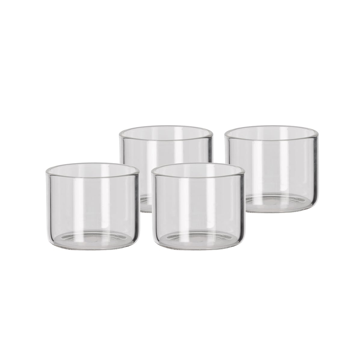 Blomsterbergs Dessert glass Dia 8 x 6 cm 4 pcs Clear