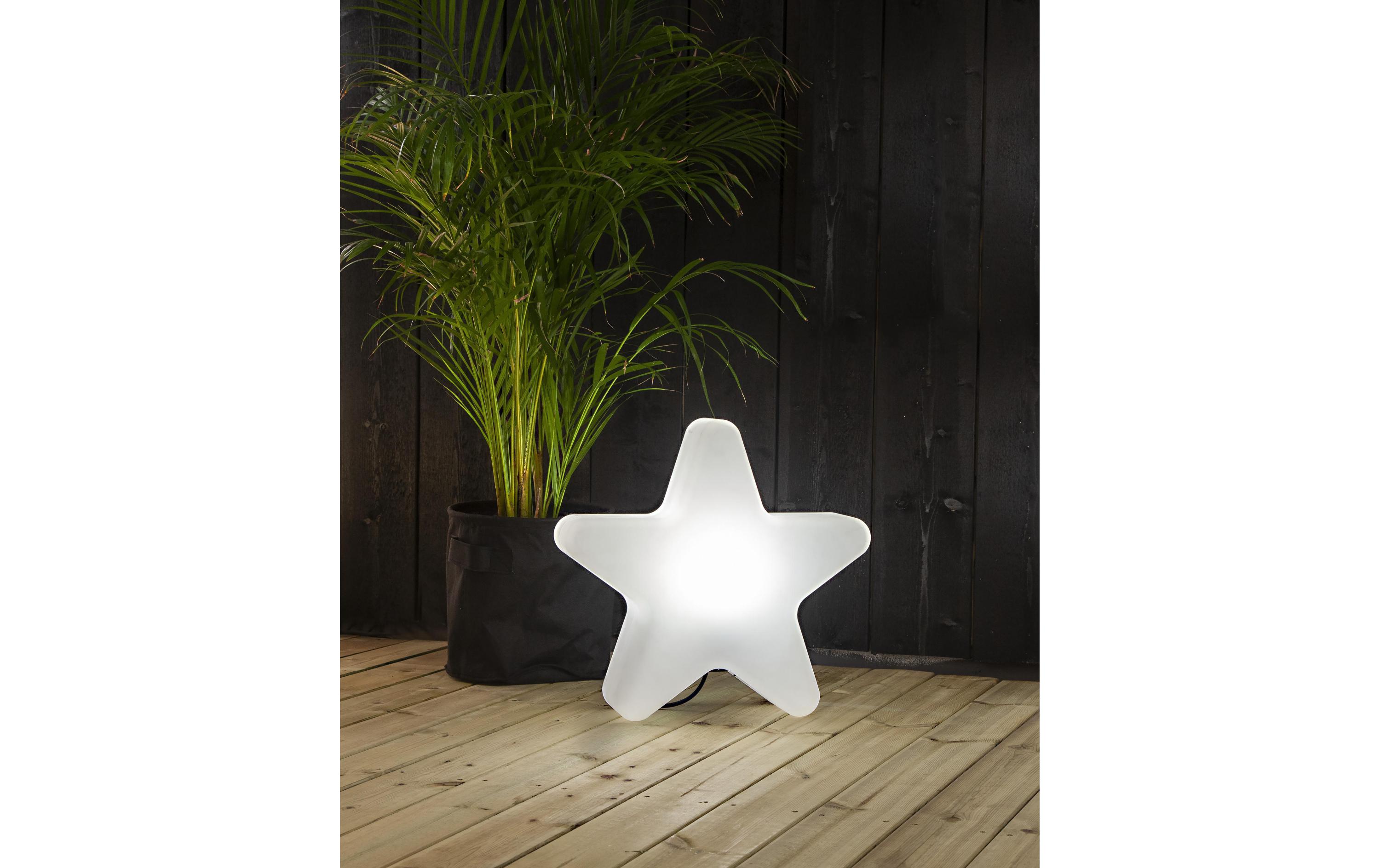 Gartenlicht Star, WeissDekobeleuchtung Stern