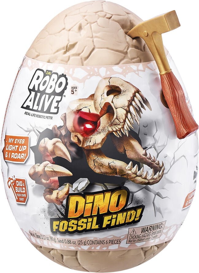 Roboalive Dino Fossil Find Surprise Egg