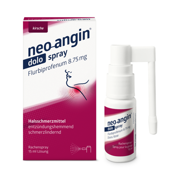 NEO-ANGIN dolo<br>15 ml, Flasche, Spray zur Anwendung in der Mundhöhle, Lösung
