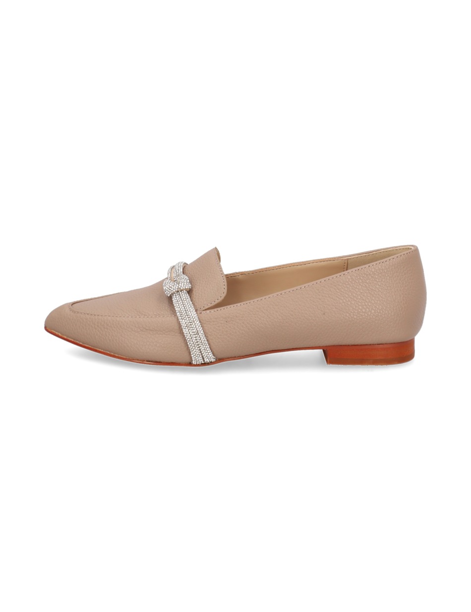 Glattleder Slipper