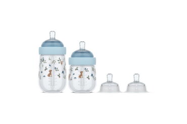 Starterset babyflessen Mepal Mio 4-delig - Little Dutch - Forest Friends