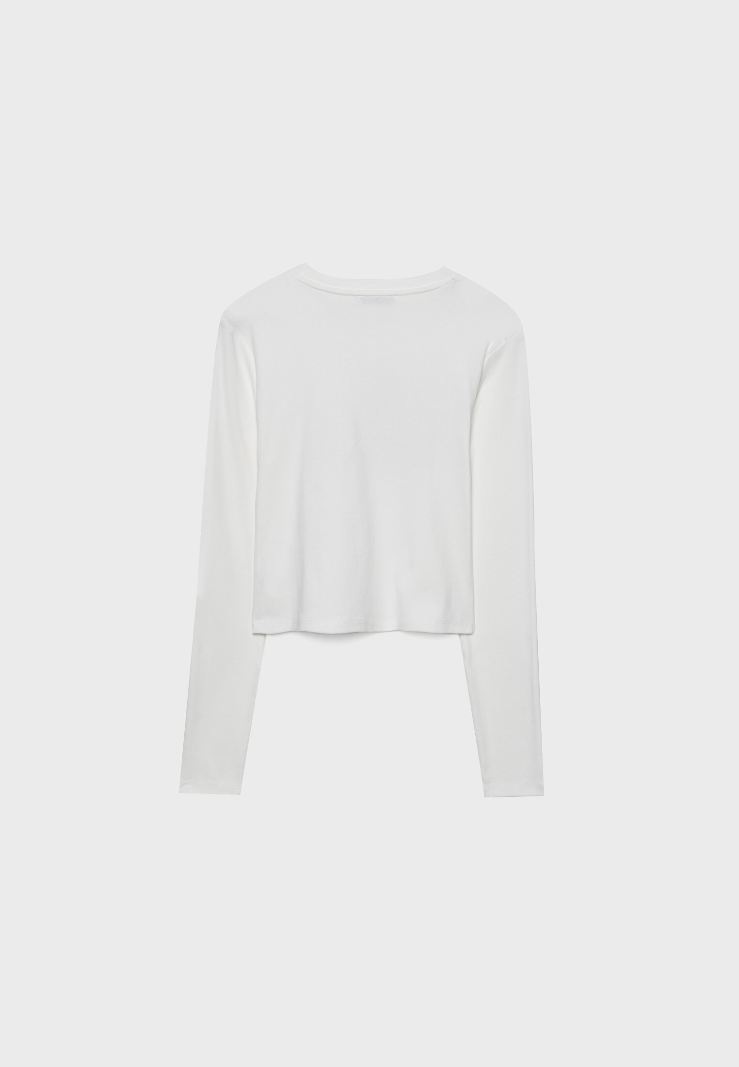 Camiseta estampada ajustada