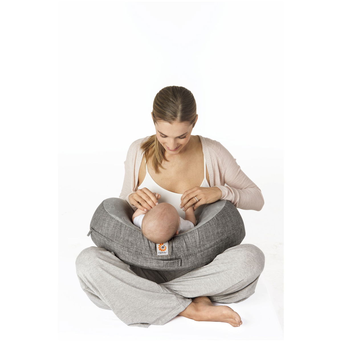 ergobabyergobaby   Stillkissen Natural Curve grey
