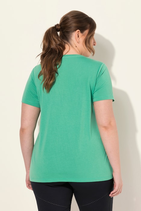 Funktionsshirt, antibakteriell, V-Ausschnitt, Halbarm