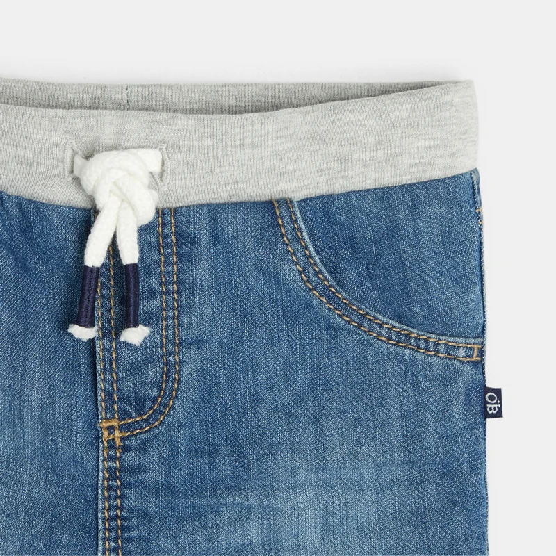 Short en jean bleu bébé garçon Bleu