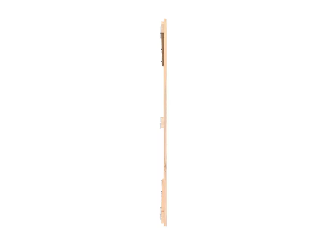 Tête de lit murale 166x3x110 cm Bois massif de pin