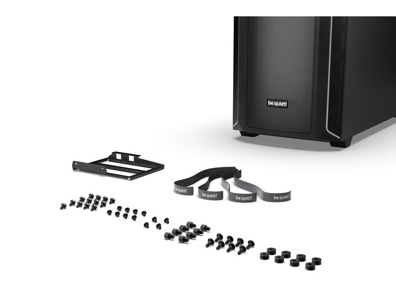 be quiet! PC-Gehäuse Shadow Base 800 DX Schwarz Luftstromoptimiertes Mid-Tower Gehäuse mit ARGB-LEDs