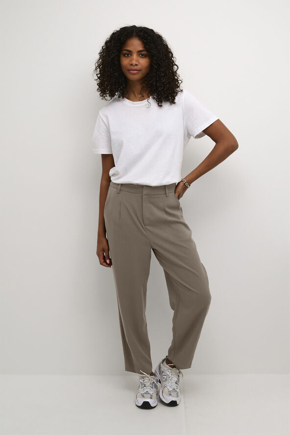 Kaffe KAmerle 7/8 Pants Suiting Major brown