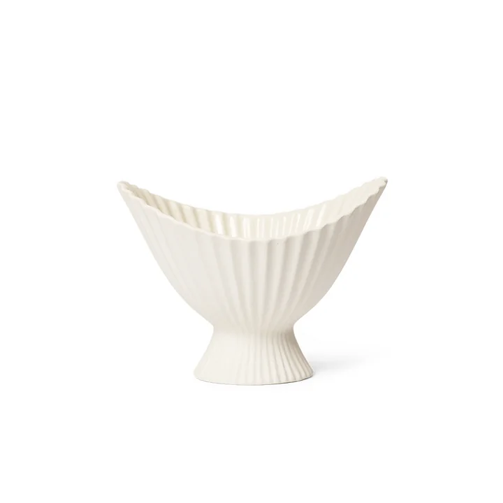 Ferm Living - Fountain Dekoschale, small, off-white