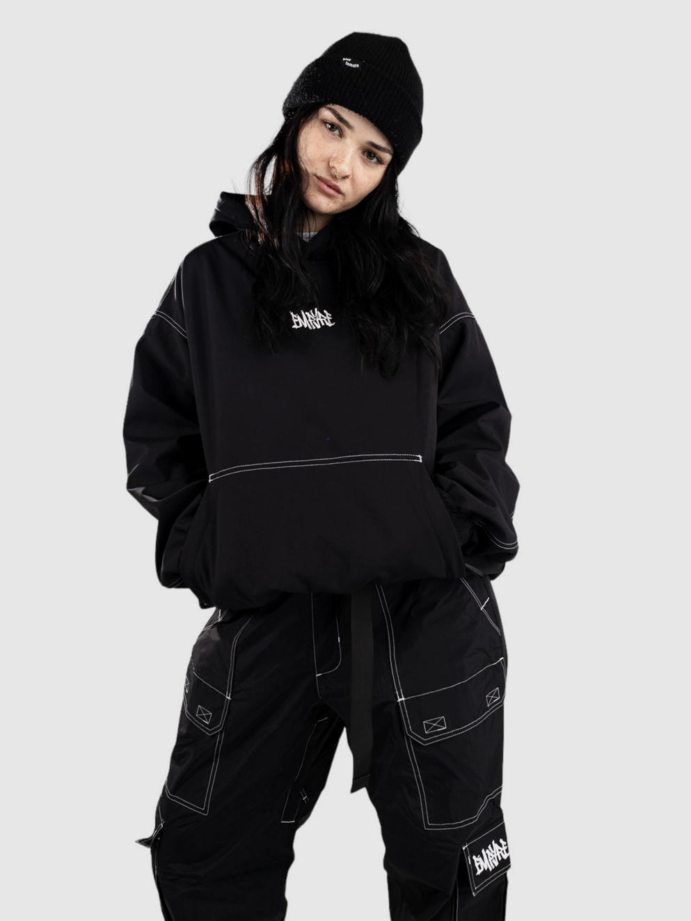 Empyre Tsunami Anorak caviar pantone