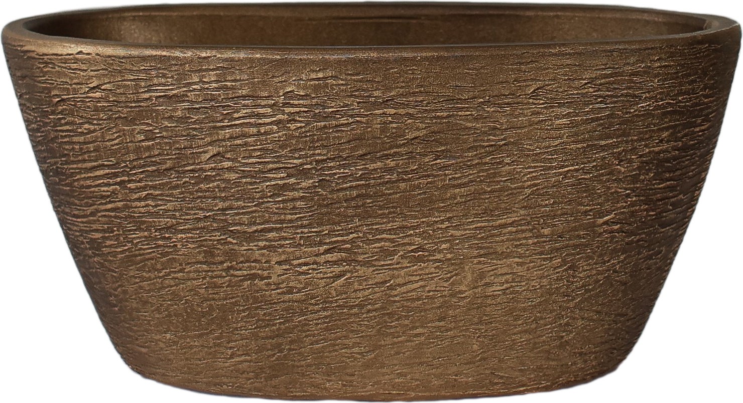 HS bloempot Osaka goud 29 x 15 x 14 cm