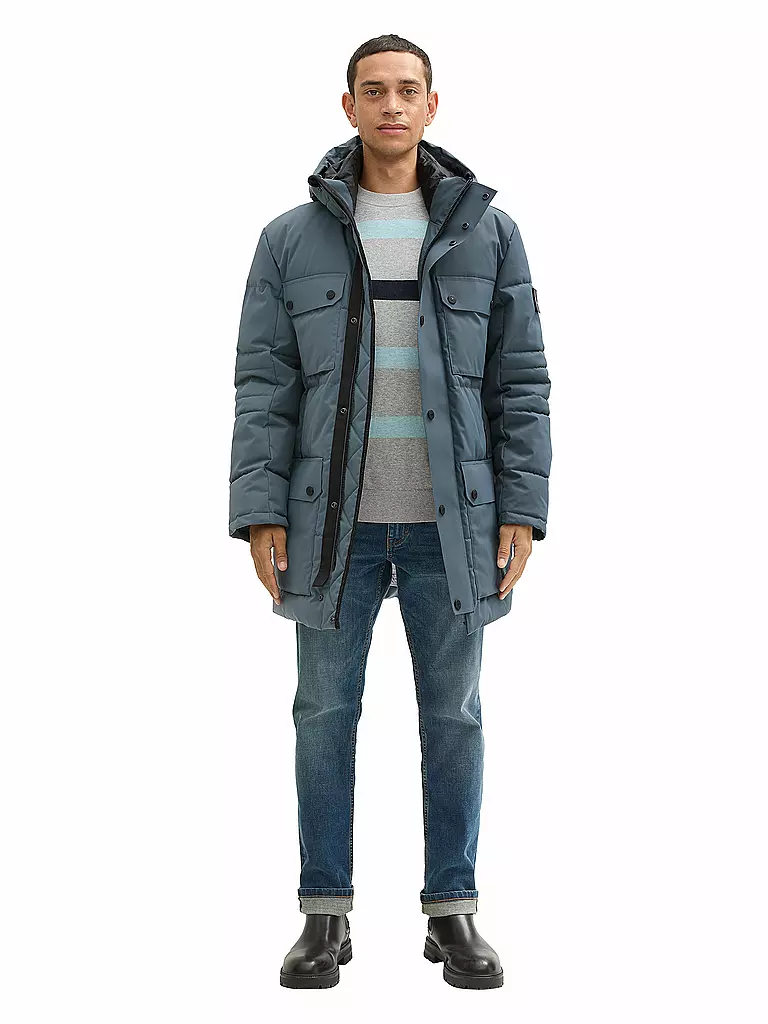 TOM TAILOR Parka petrol
