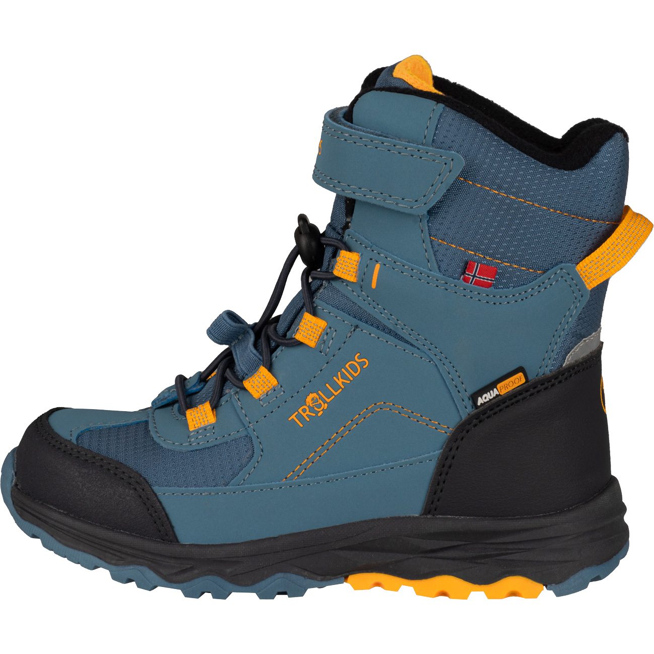 Trollkids Hafjell XT Winterstiefel Kinder steel blue