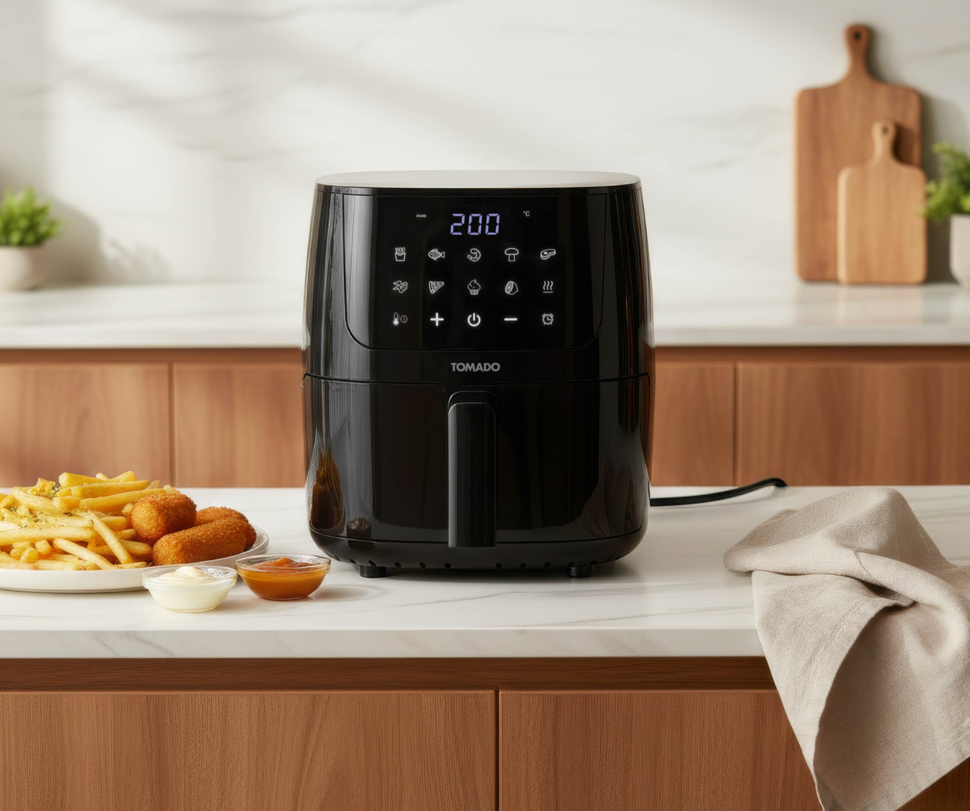 Tomado taf2002b mini airfryer