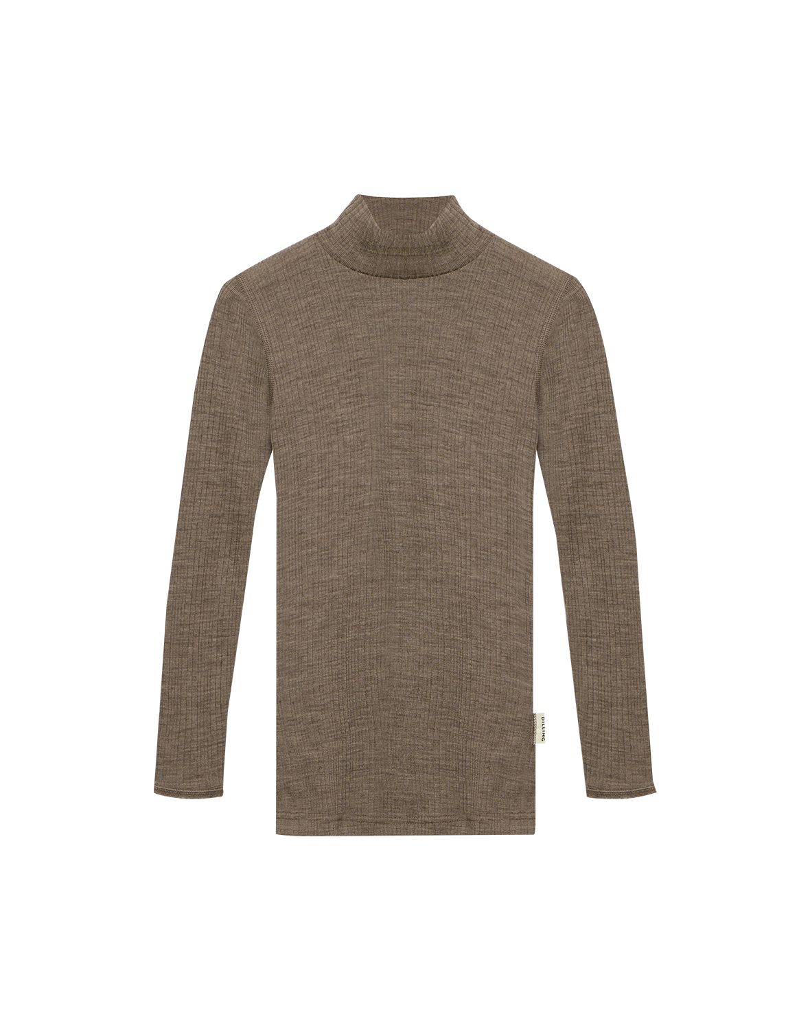 Shirt met hoge hals van merinowol voor kinderen