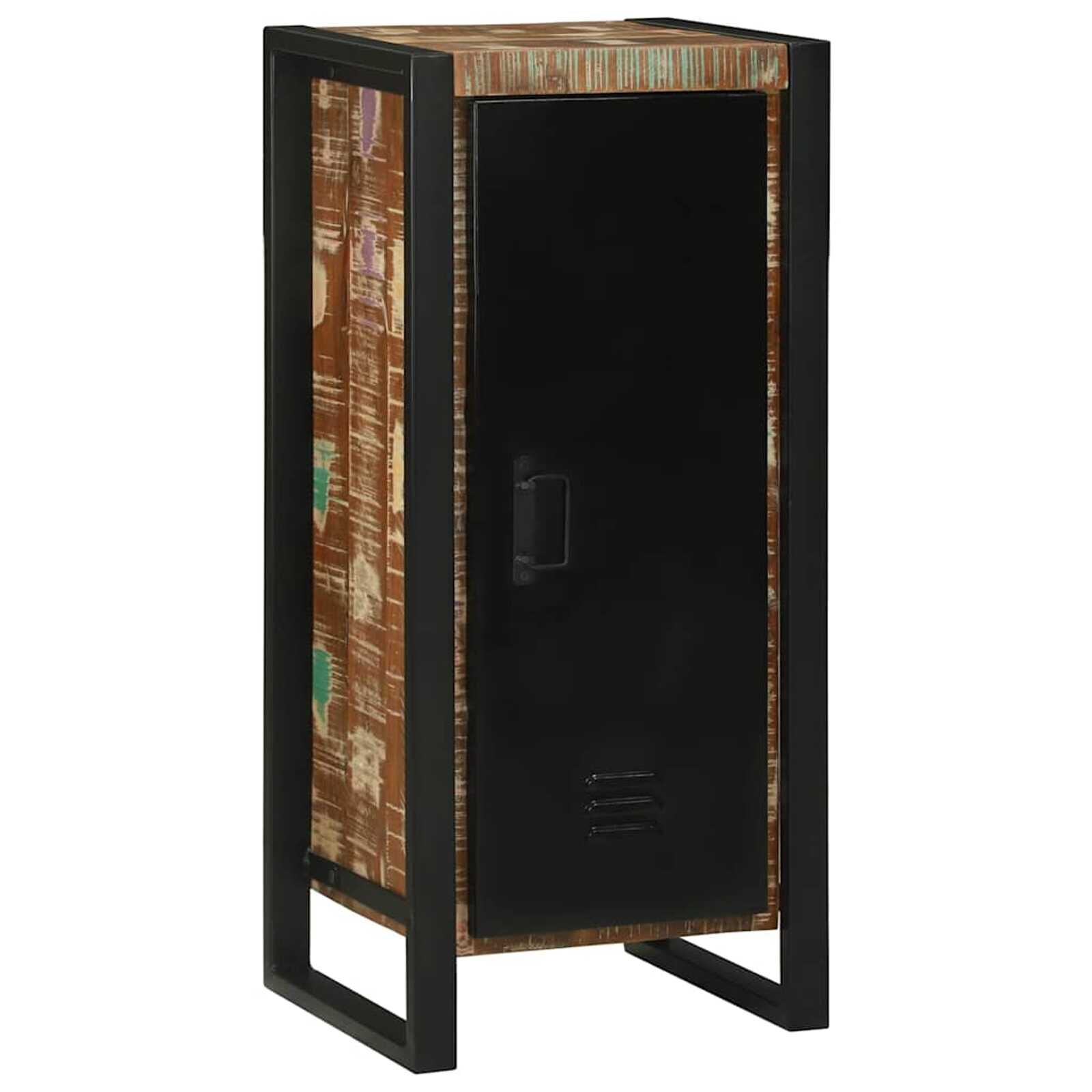 vidaXL Badkamerkast Bruin 40 x 35 x 90 cm Massief Gerecycled Hout