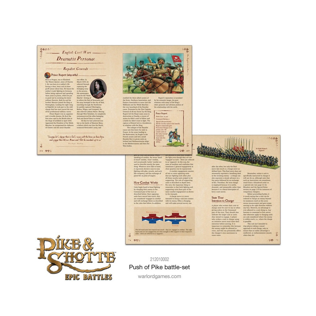 Pike & Shotte Epic Battles - Push of Pike starter-set
