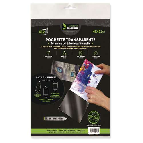 Ultra-transparente Schutzhüllen