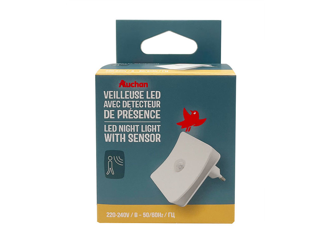 LUZ DE PRESENÇA AUCHAN C/SENSOR