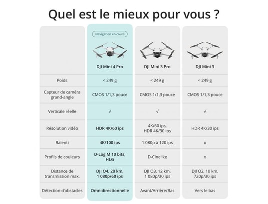 DJI INNOVATION - Drone DJI Mini 4 Pro (DJI RC 2) (GL)